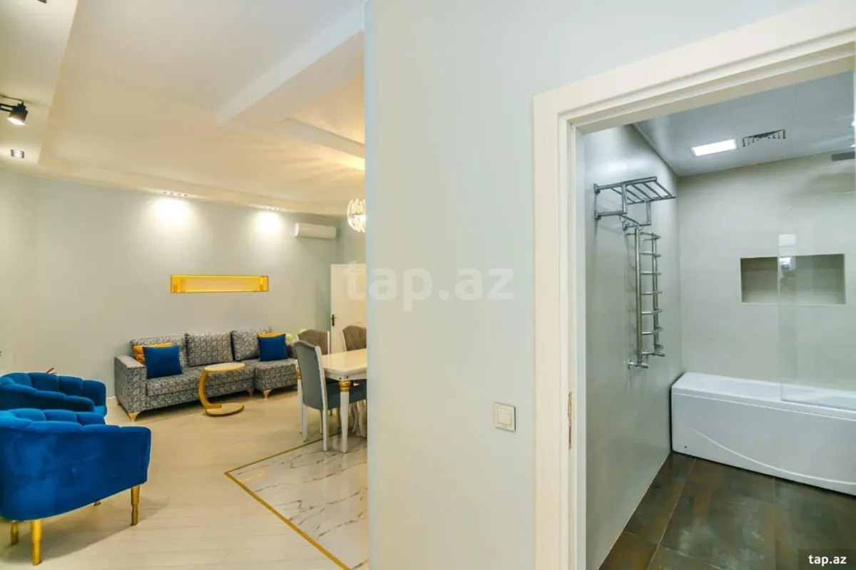 Kirayə verilir 2 otaqlı yeni tikili 75 m²