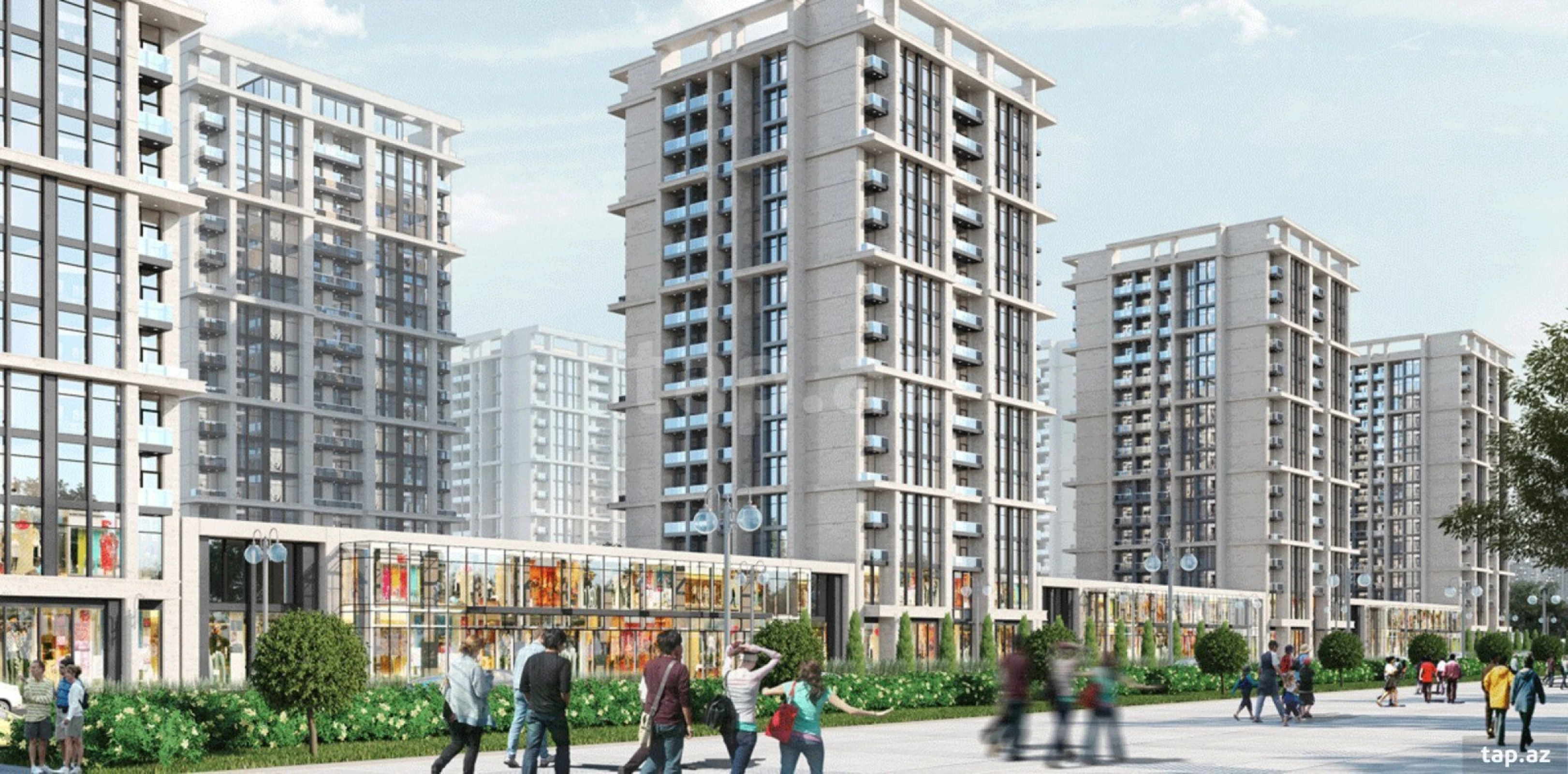 Satılır 3 otaqlı yeni tikili 172 m²