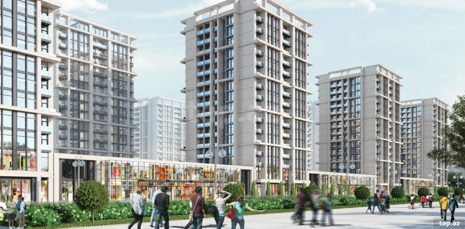 Satılır 3 otaqlı yeni tikili 172 m²