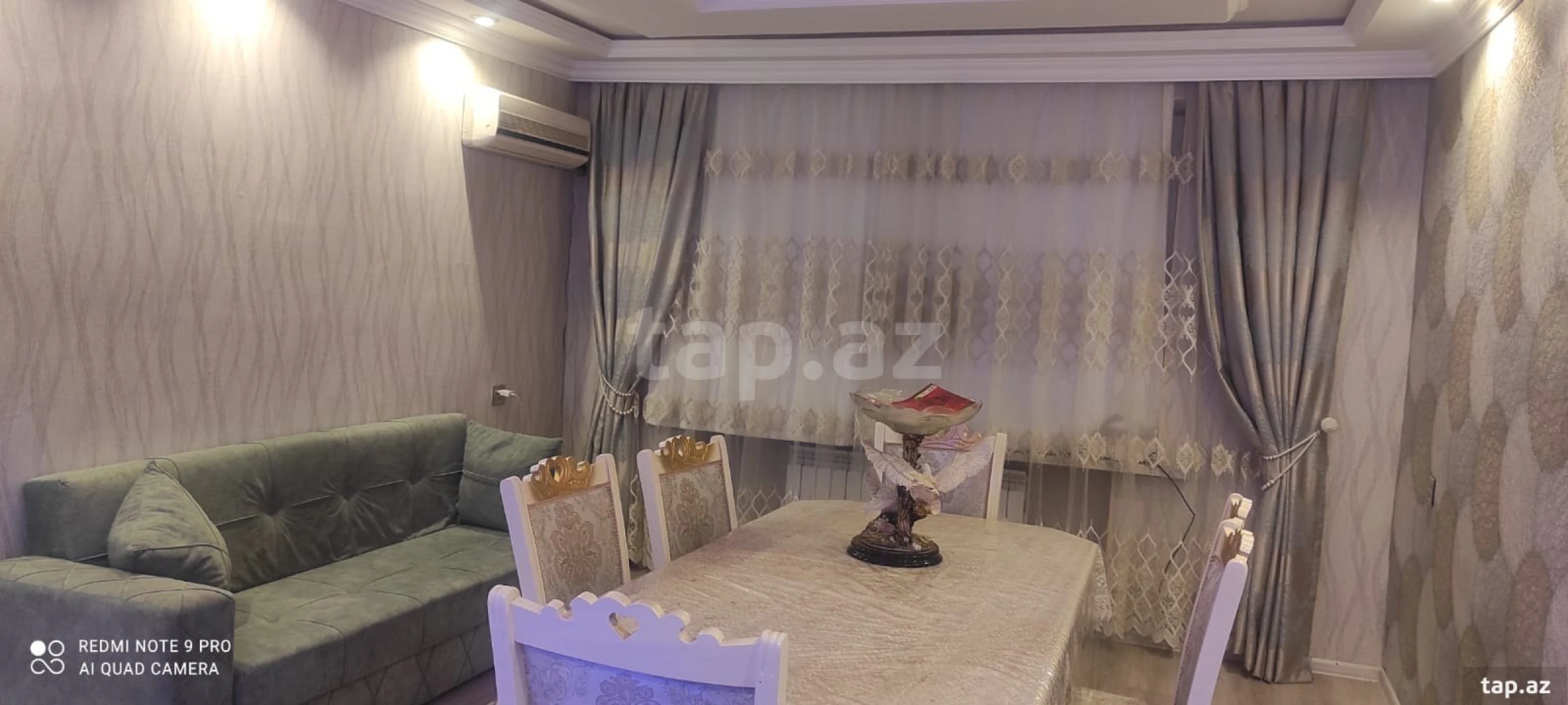 Satılır 2 otaqlı mənzil 49 m²