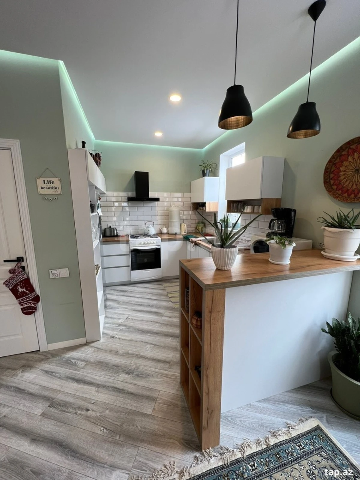 Kirayə verilir 3 otaqlı həyət evi 75 m²