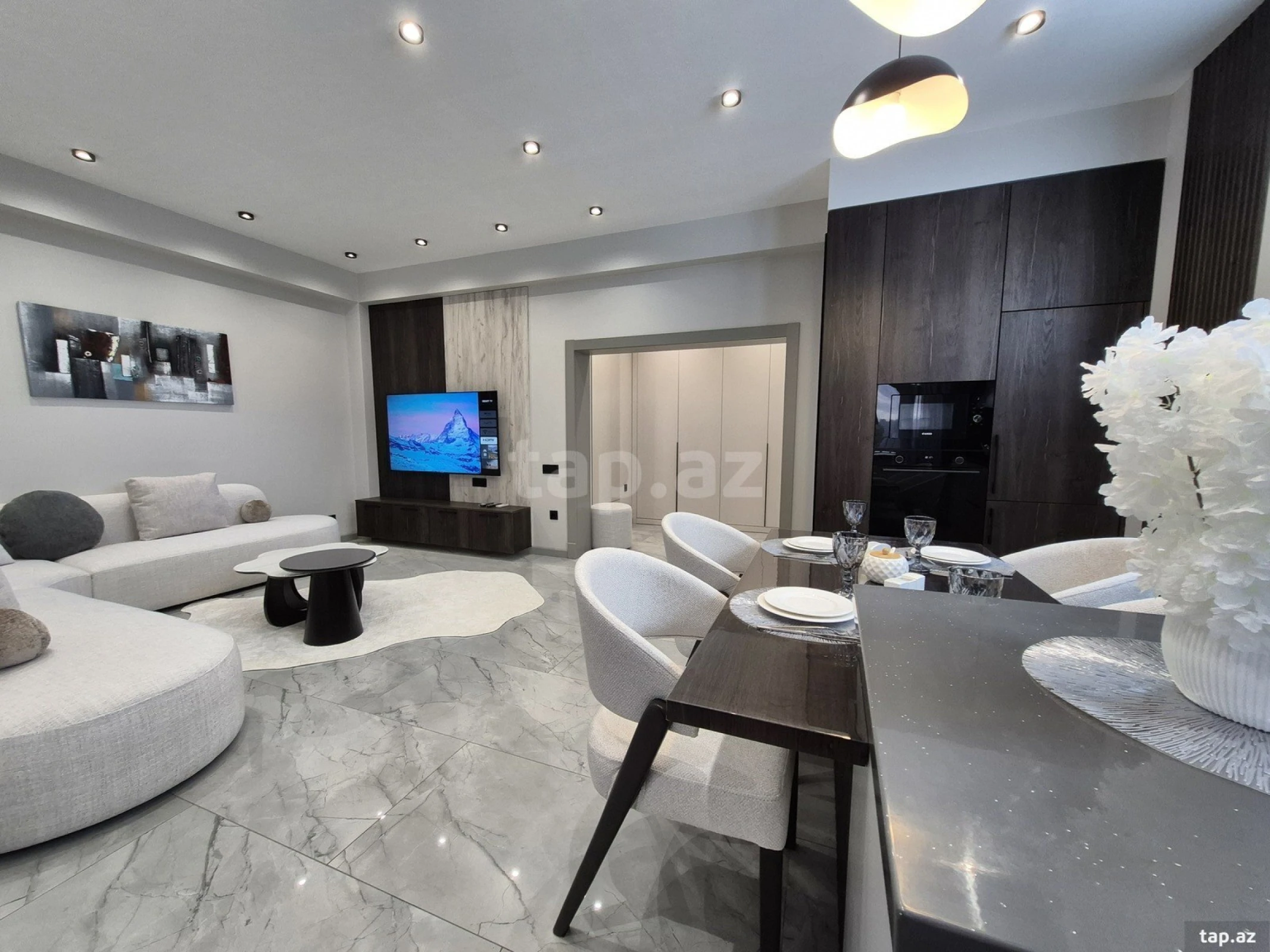 Kirayə verilir 3 otaqlı yeni tikili 91 m²