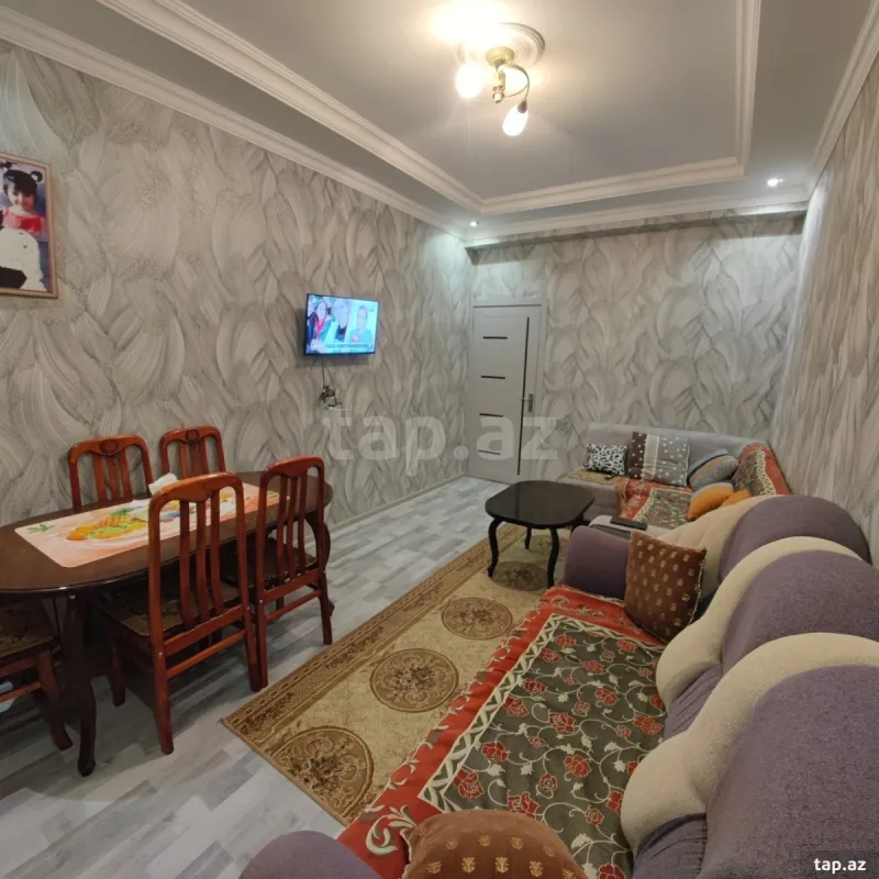 Satılır 2 otaqlı yeni tikili 60 m²