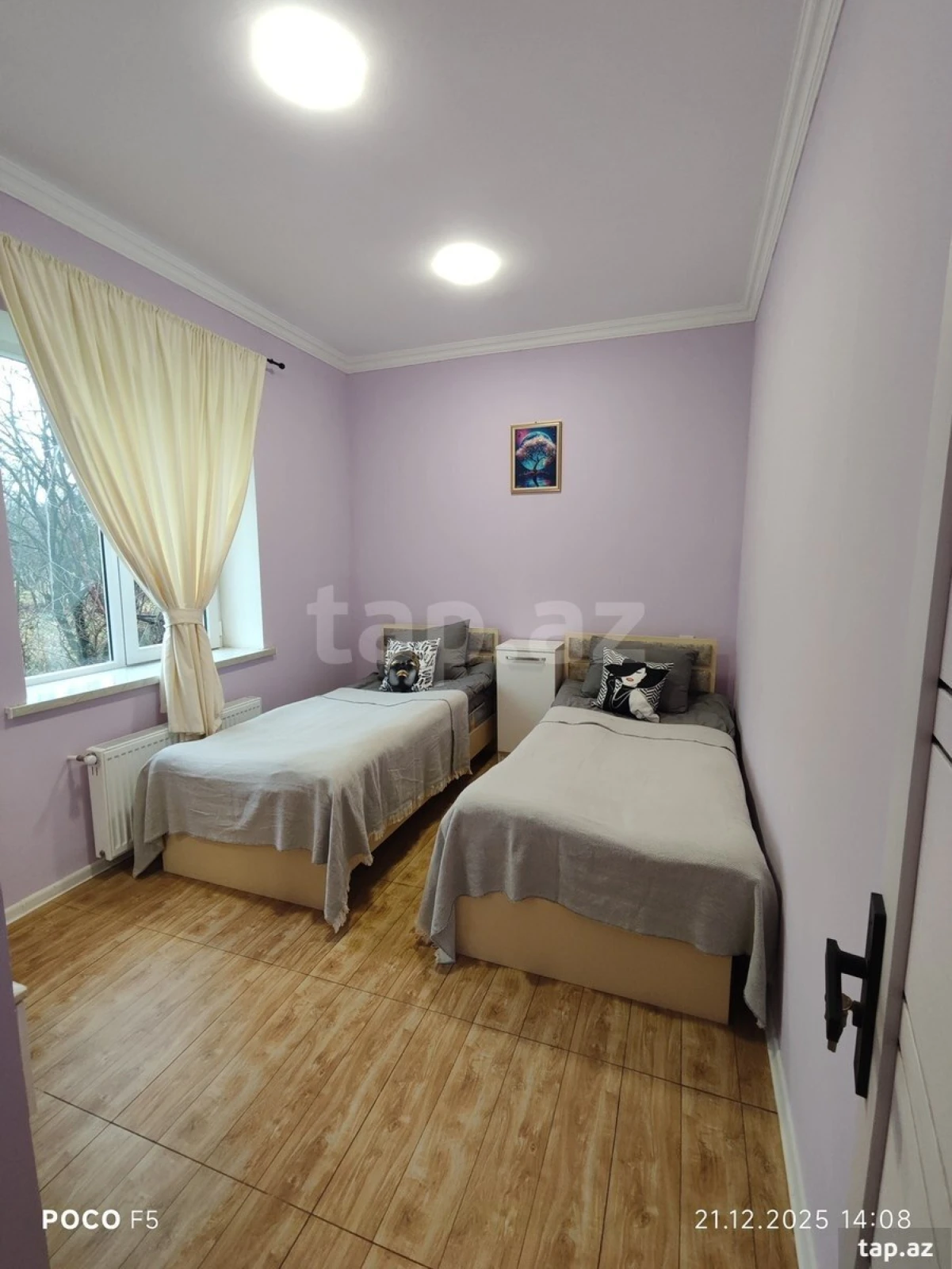 Kirayə verilir 3 otaqlı həyət evi