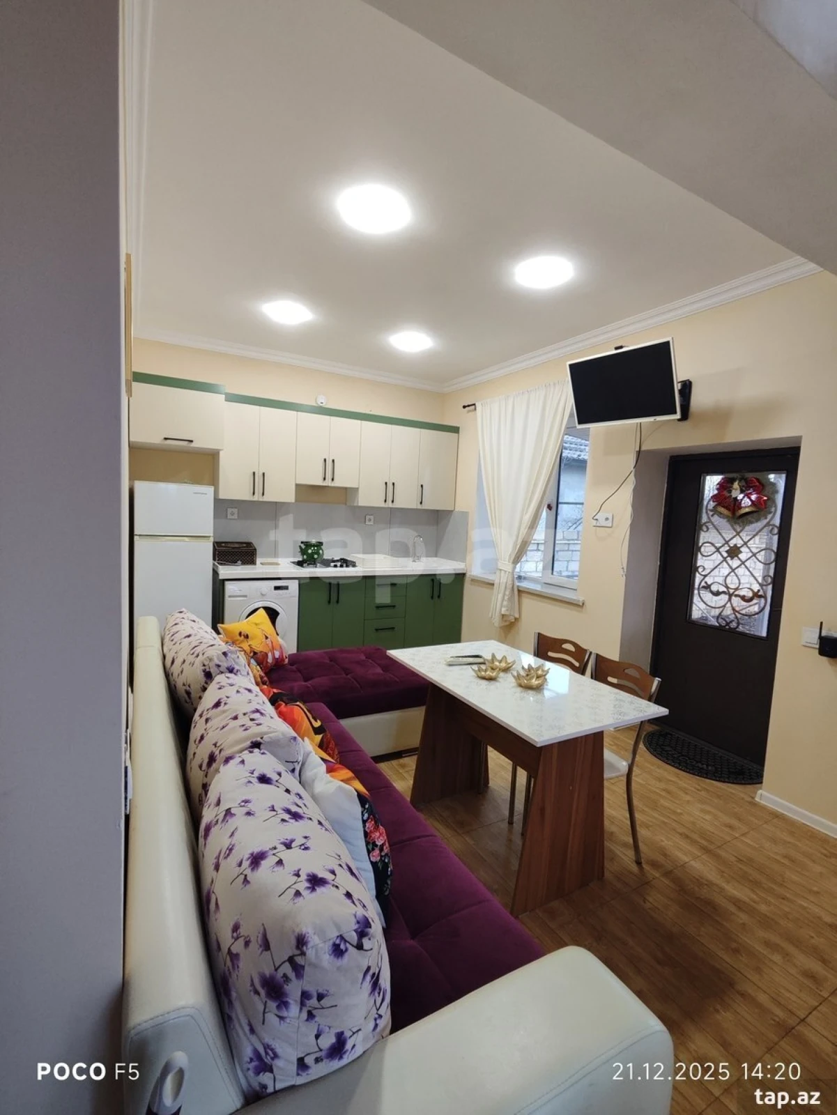 Kirayə verilir 3 otaqlı həyət evi