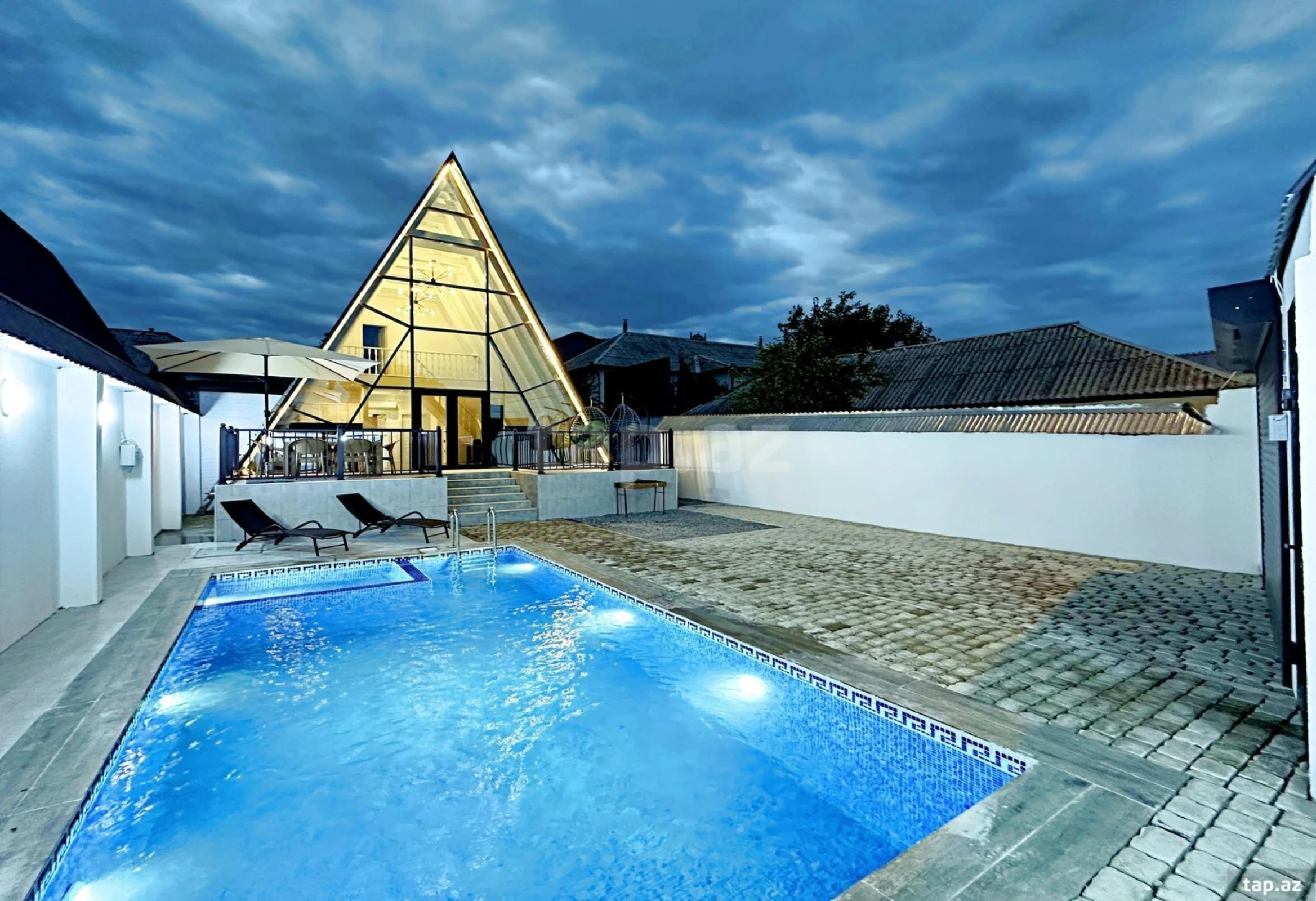 Kirayə verilir 4 otaqlı həyət evi