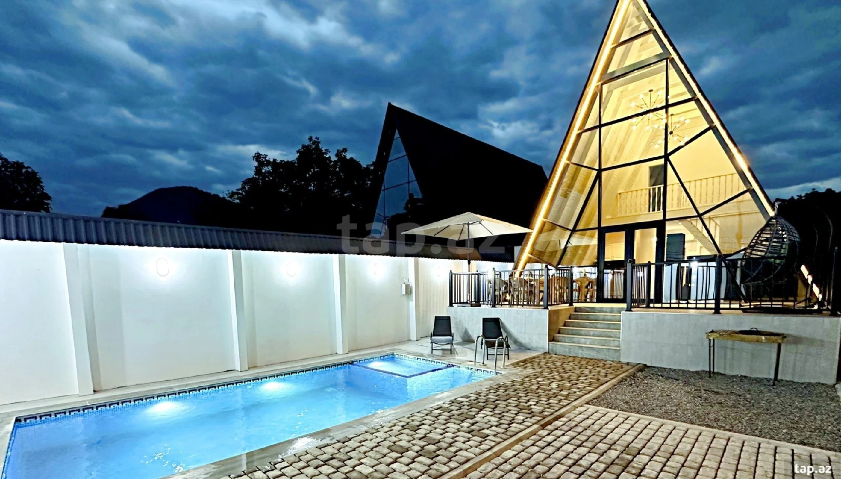 Kirayə verilir 4 otaqlı həyət evi