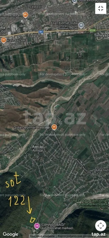 Satılır torpaq sahəsi