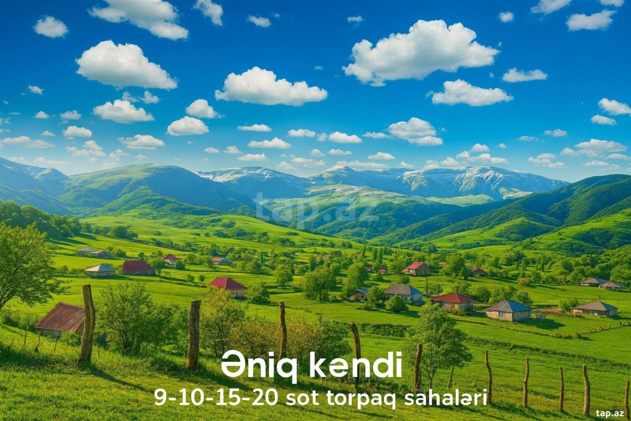 Satılır torpaq sahəsi