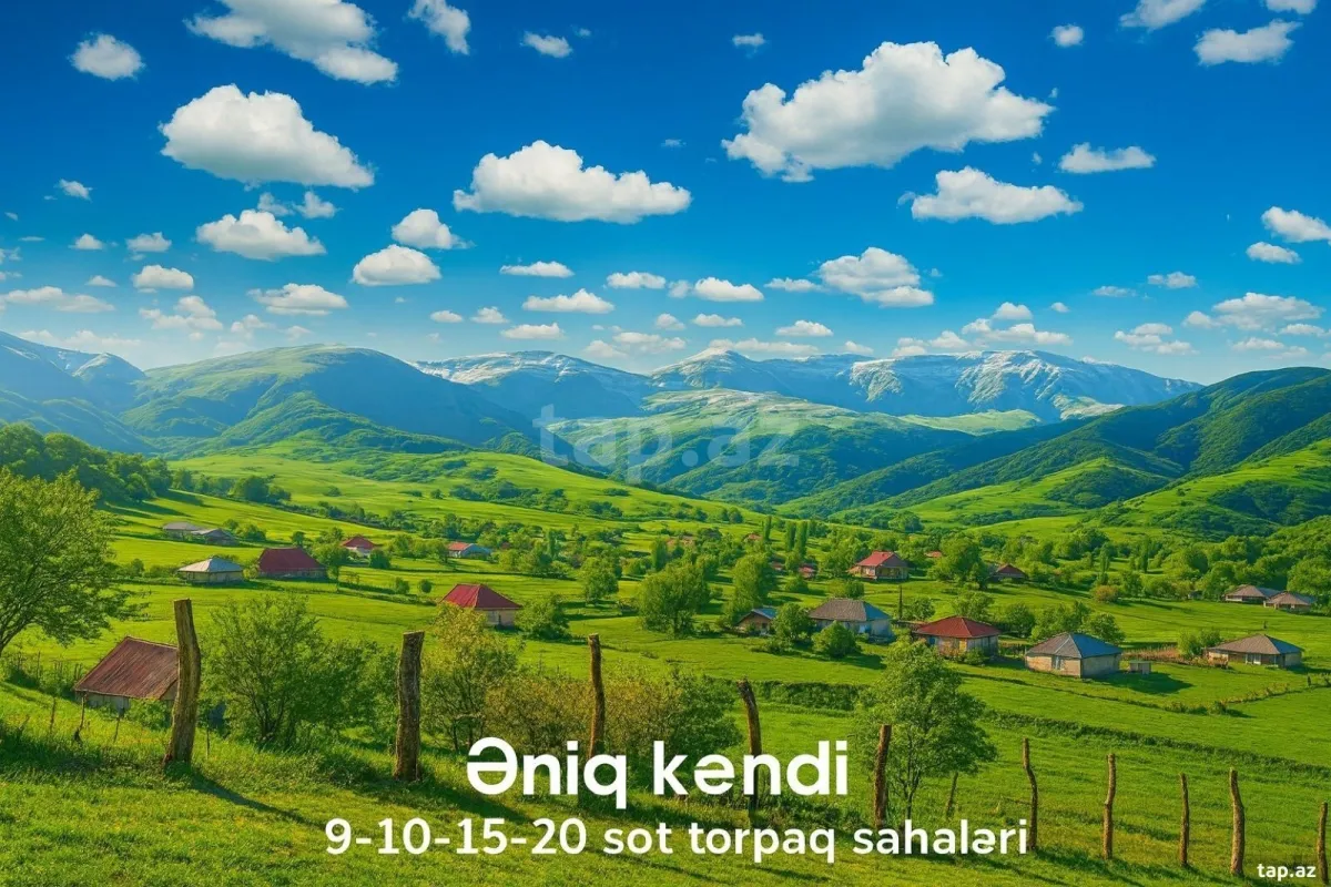 Satılır torpaq sahəsi