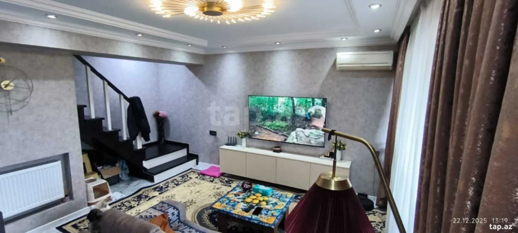 Kirayə verilir 3 otaqlı mənzil 80 m²