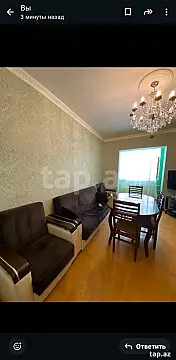 Satılır 2 otaqlı mənzil 65 m²