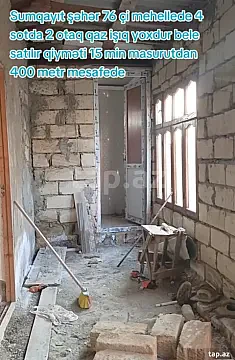 Satılır 2 otaqlı həyət evi 400 m² — Sumqayıt 2 otaq 400.00 m²