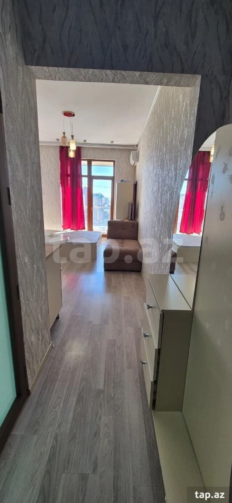 Kirayə verilir 1 otaqlı yeni tikili 38 m²