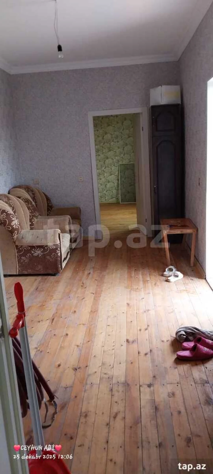 Satılır 2 otaqlı həyət evi