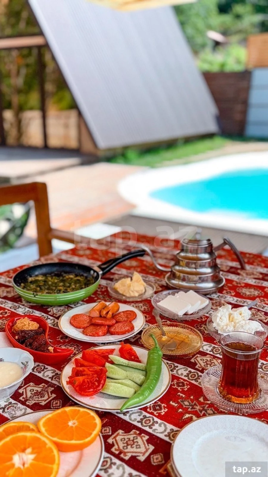 Kirayə verilir 3 otaqlı həyət evi