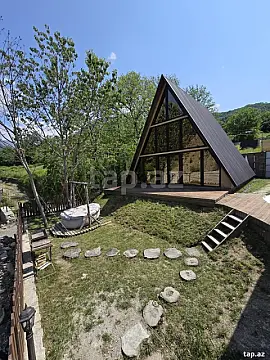 Kirayə verilir 3 otaqlı həyət evi — Qəbələ 3 otaq