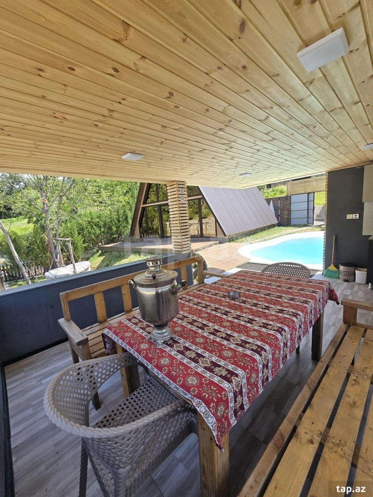 Kirayə verilir 3 otaqlı həyət evi