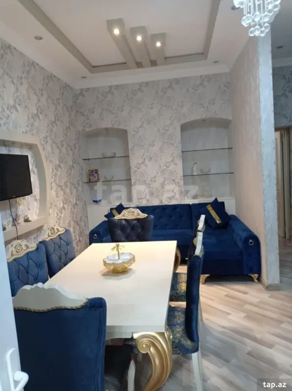 Kirayə verilir 4 otaqlı mənzil 100 m²