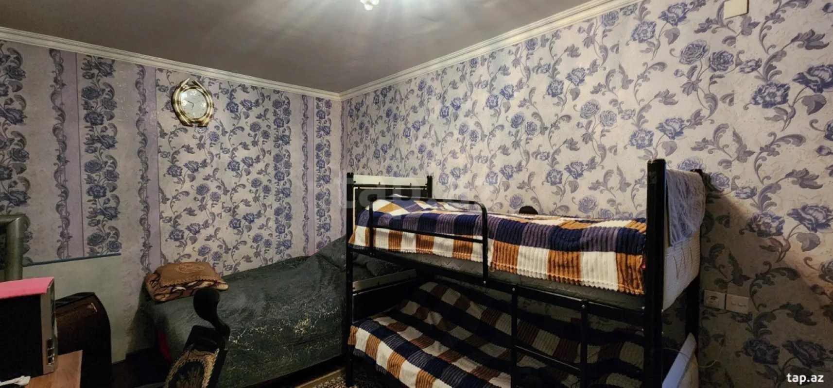 Satılır 2 otaqlı mənzil 34 m²