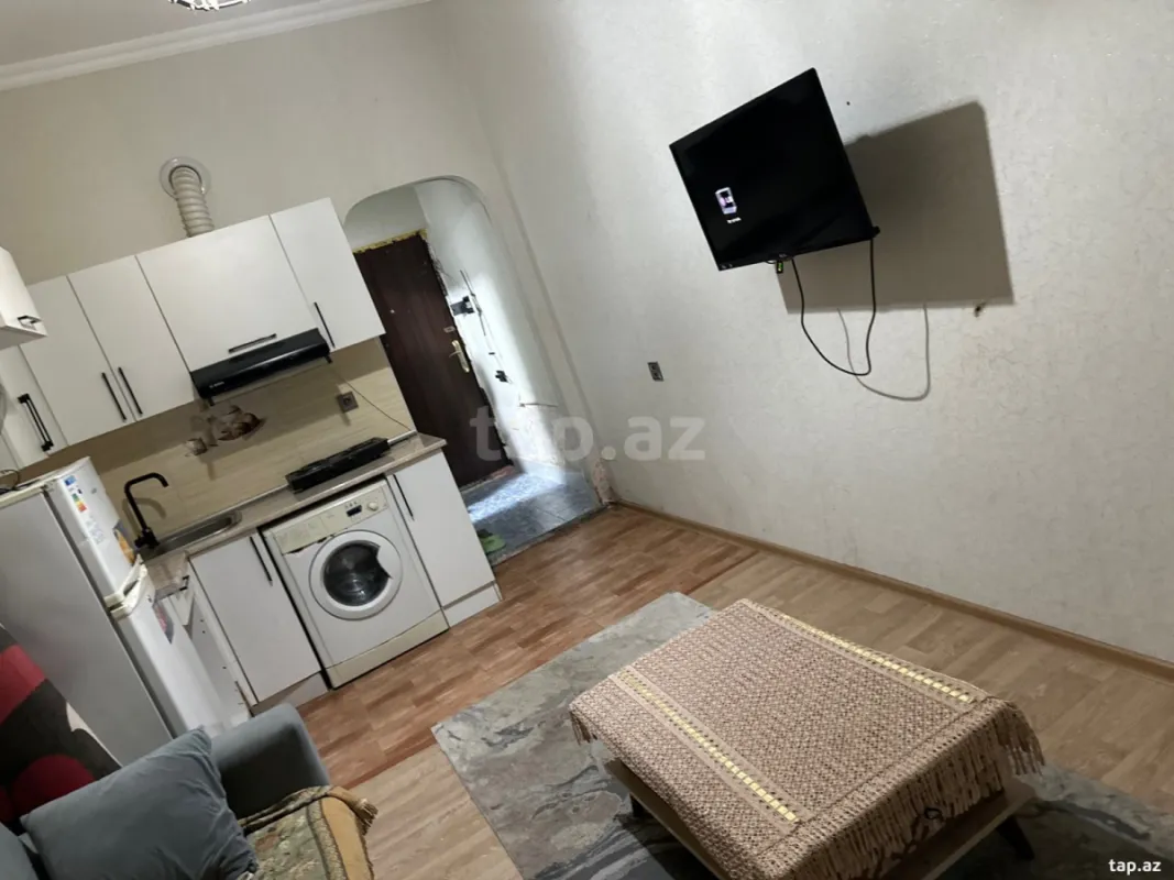 Kirayə verilir 1 otaqlı yeni tikili 30 m²