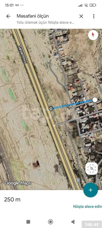 Satılır torpaq sahəsi