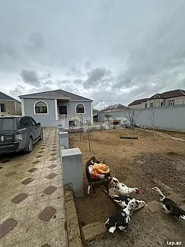 Satılır 4 otaqlı həyət evi — Sumqayıt, Saray 4 otaq