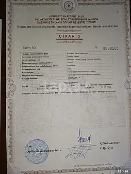 Satılır torpaq sahəsi