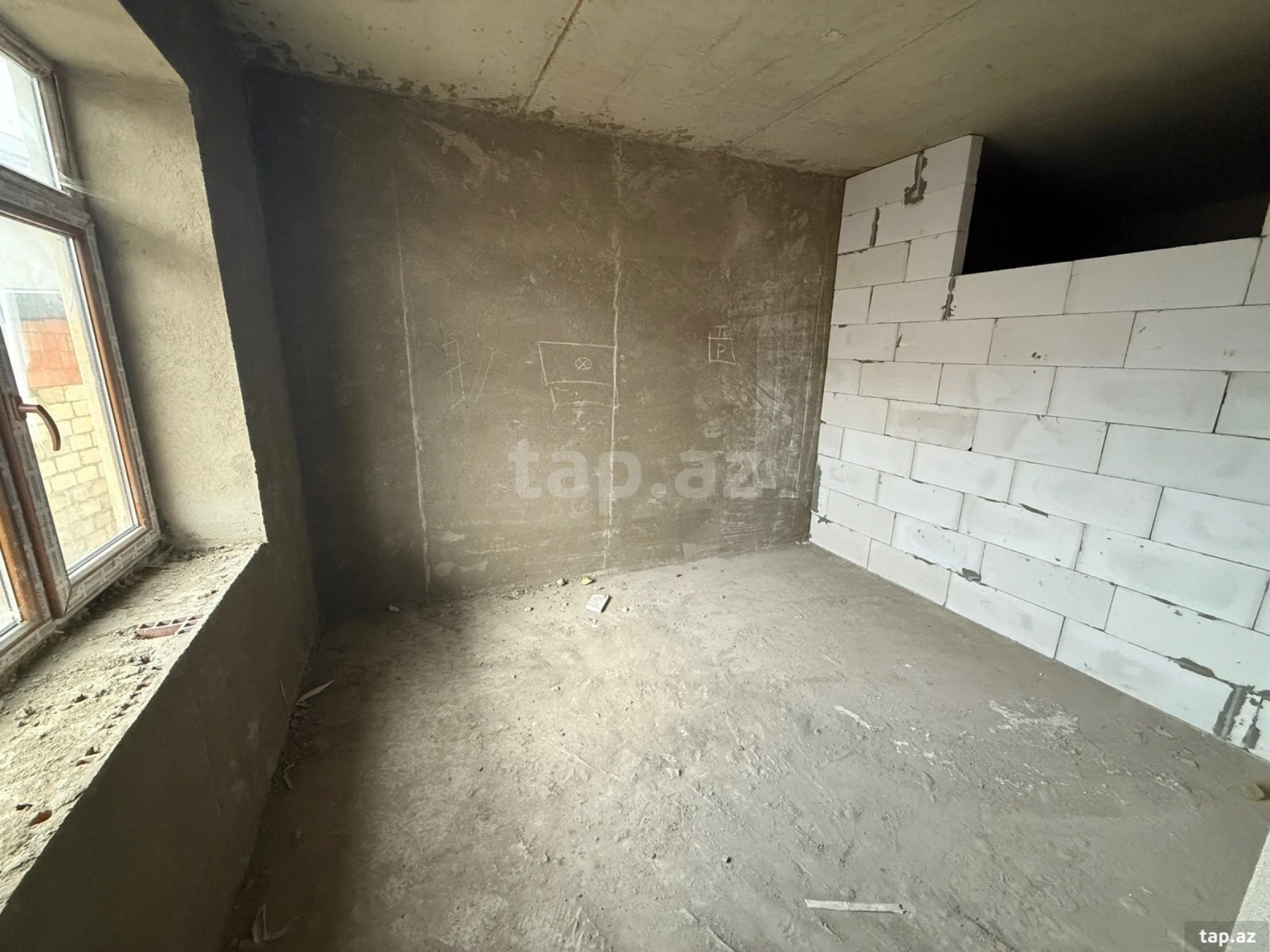 Satılır 2 otaqlı yeni tikili 43 m²