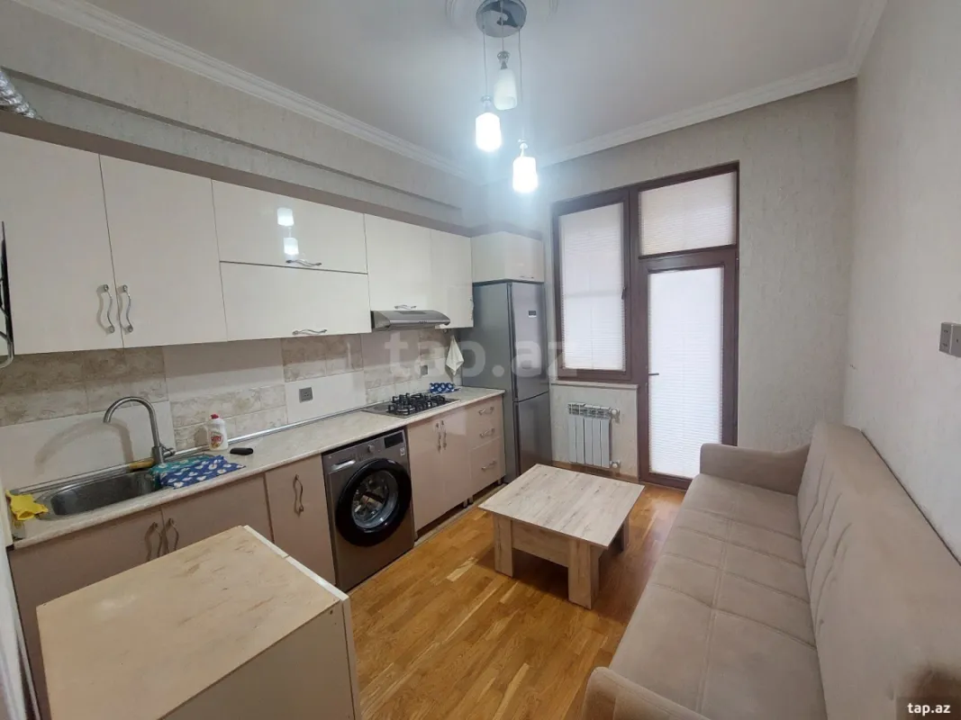 Kirayə verilir 1 otaqlı yeni tikili 55 m²