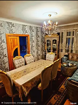 Satılır 4 otaqlı mənzil 90 m²