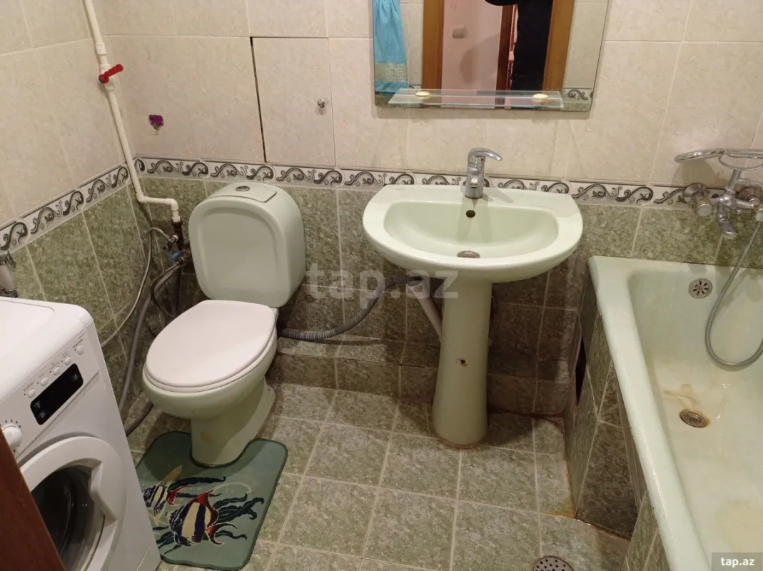 Kirayə verilir 2 otaqlı mənzil 60 m²