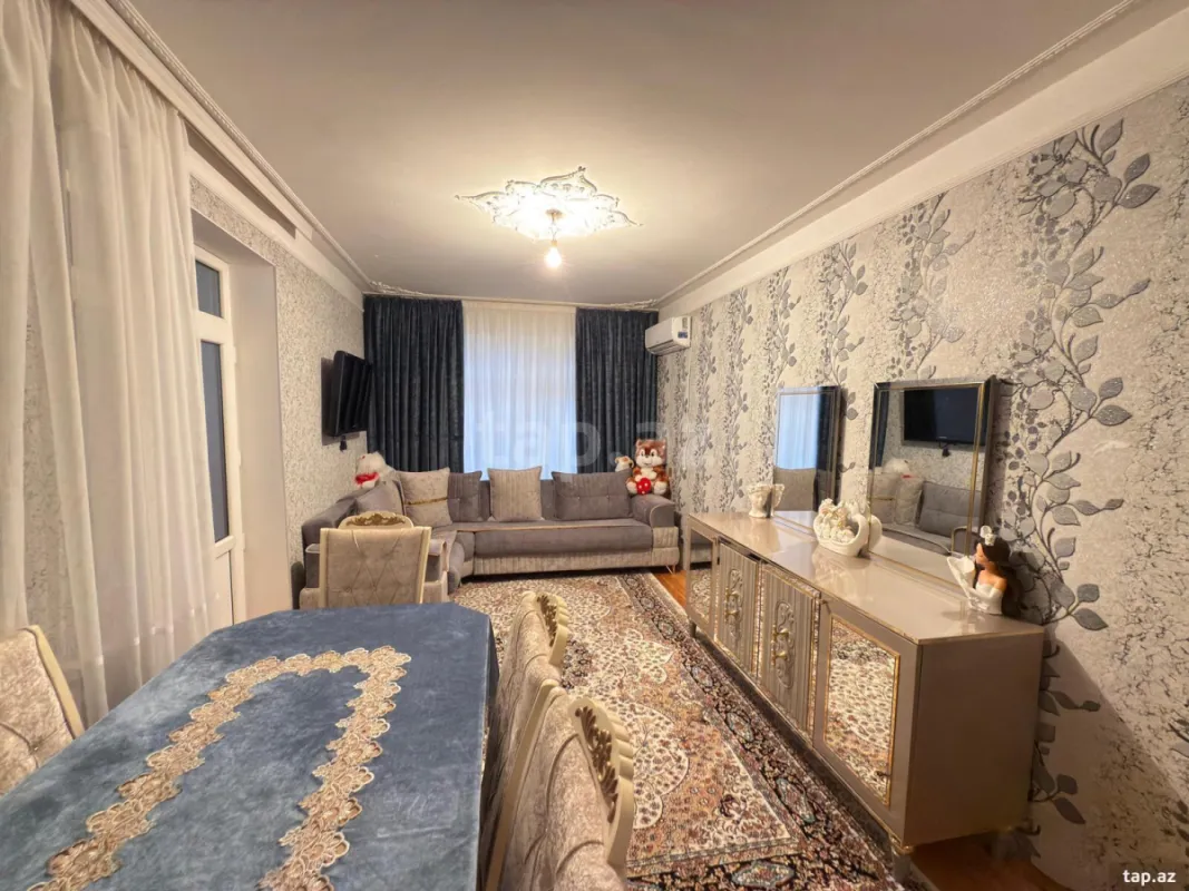 Satılır 2 otaqlı mənzil 60 m²