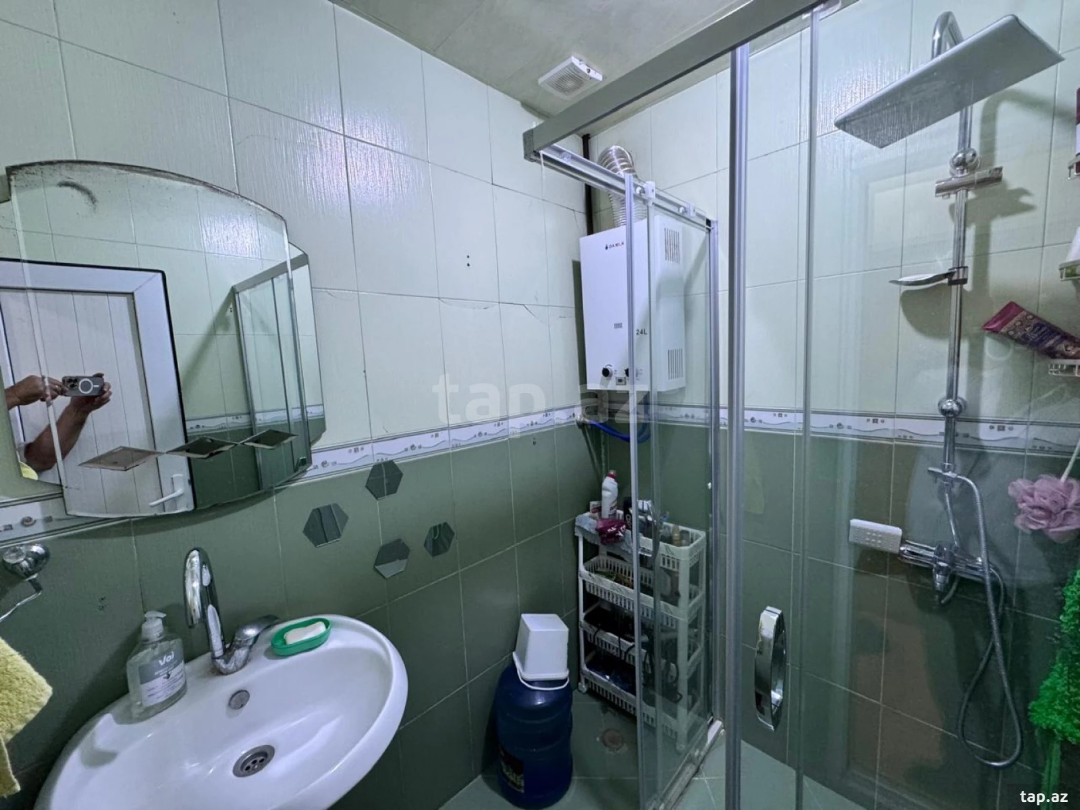 Satılır 2 otaqlı mənzil 55 m²