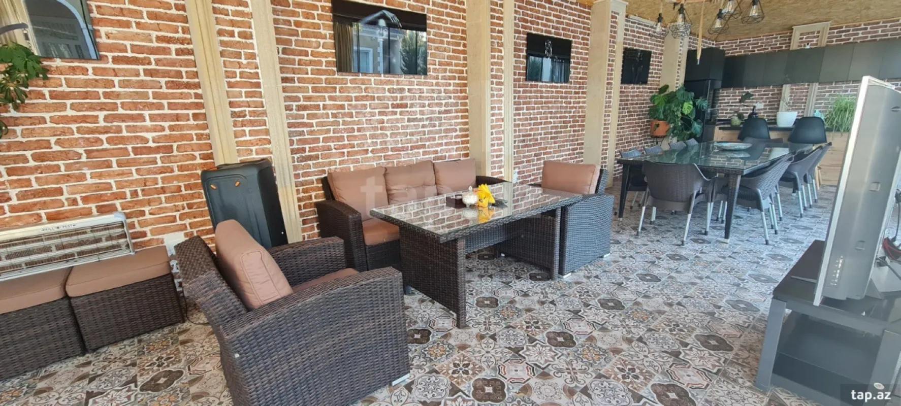 Kirayə verilir 6 otaqlı həyət evi