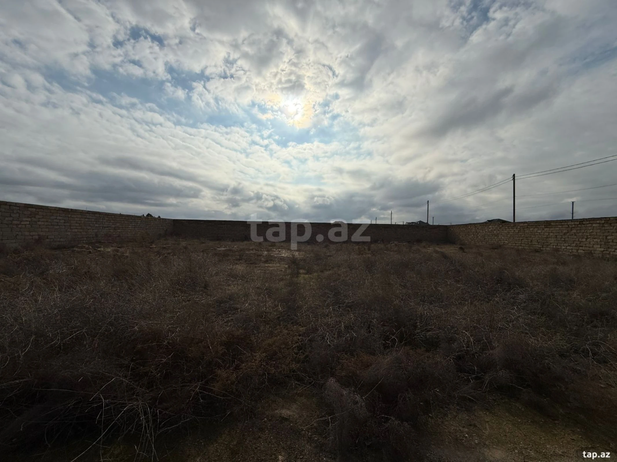 Satılır torpaq sahəsi