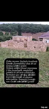 Satılır torpaq sahəsi