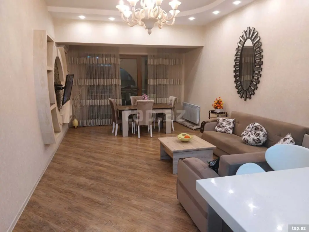 Kirayə verilir 2 otaqlı yeni tikili 80 m²