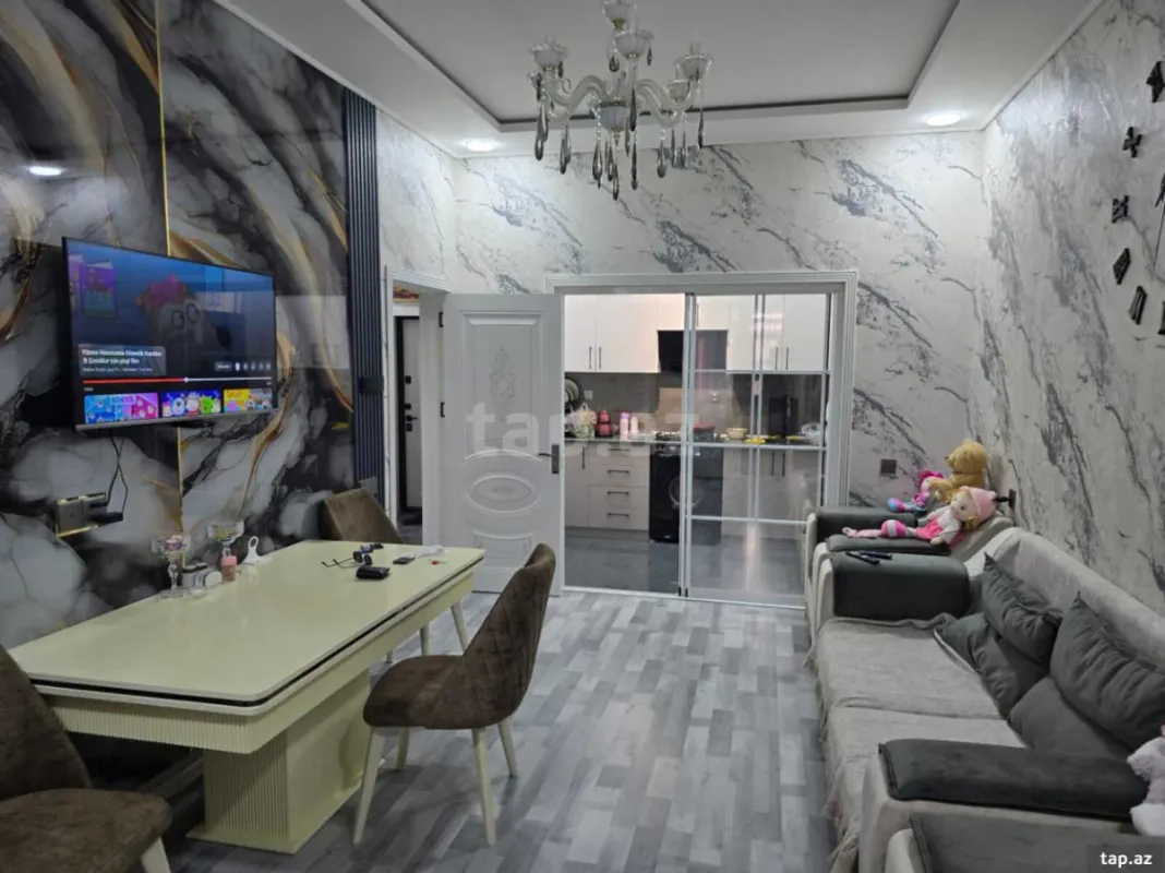 Satılır 2 otaqlı yeni tikili 61 m²