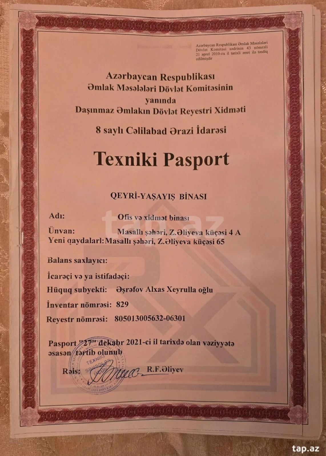 Satılır obyekt