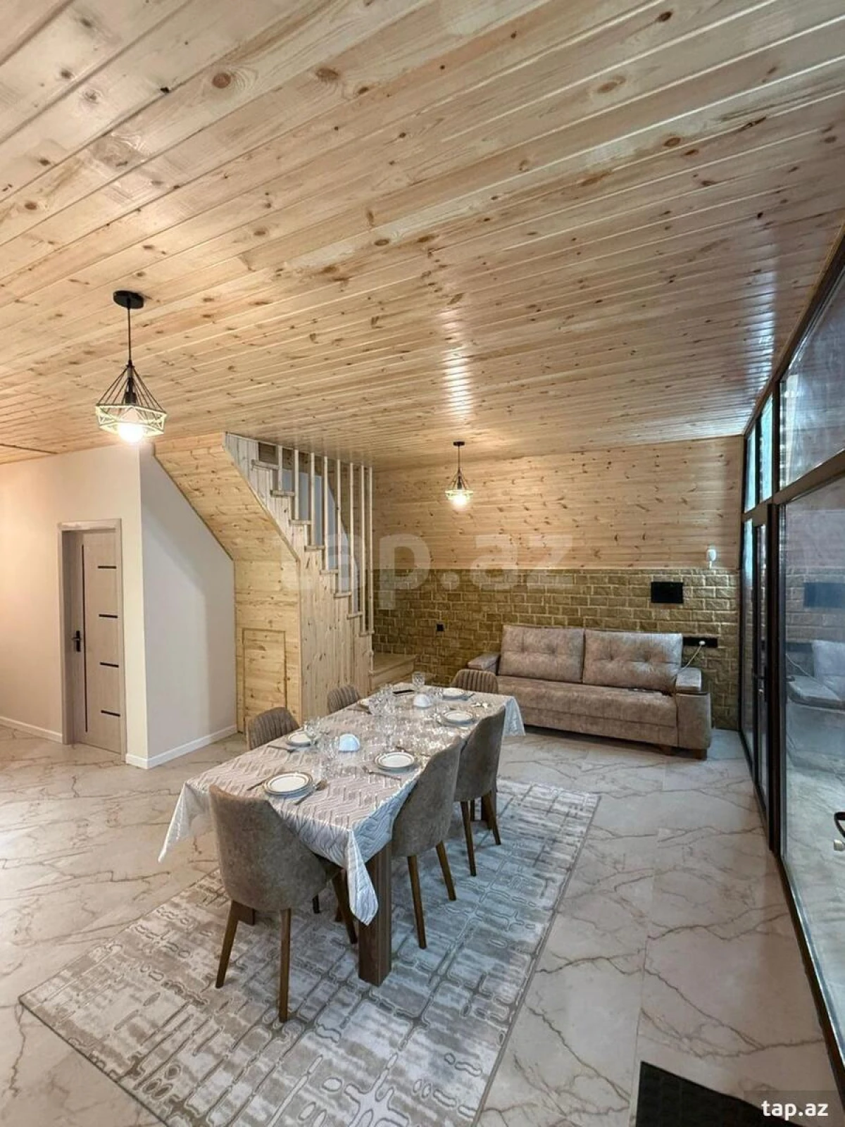 Kirayə verilir 4 otaqlı həyət evi