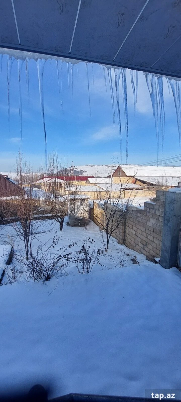 Kirayə verilir 3 otaqlı həyət evi