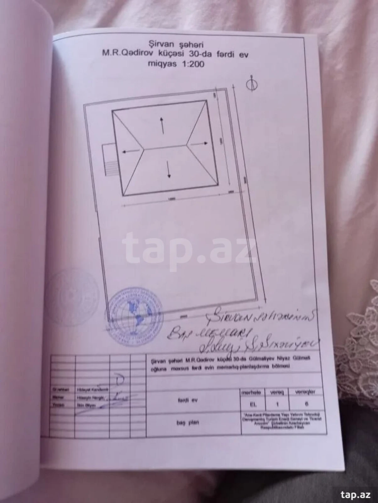 Satılır 5 otaqlı həyət evi