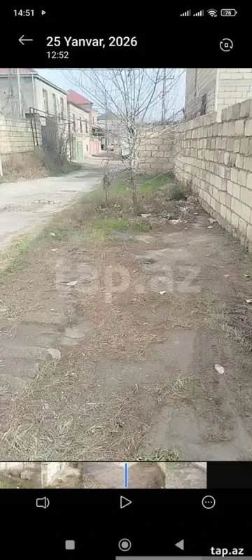 Satılır torpaq sahəsi