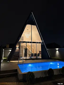 Kirayə verilir 2 otaqlı həyət evi — Bakı, Sea Breeze 2 otaq