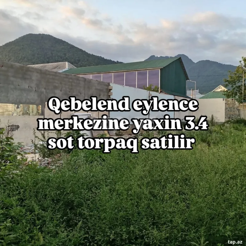 Satılır torpaq sahəsi