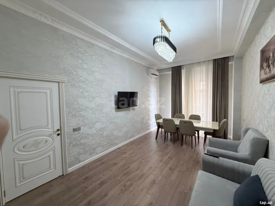 Kirayə verilir 2 otaqlı yeni tikili 70 m²