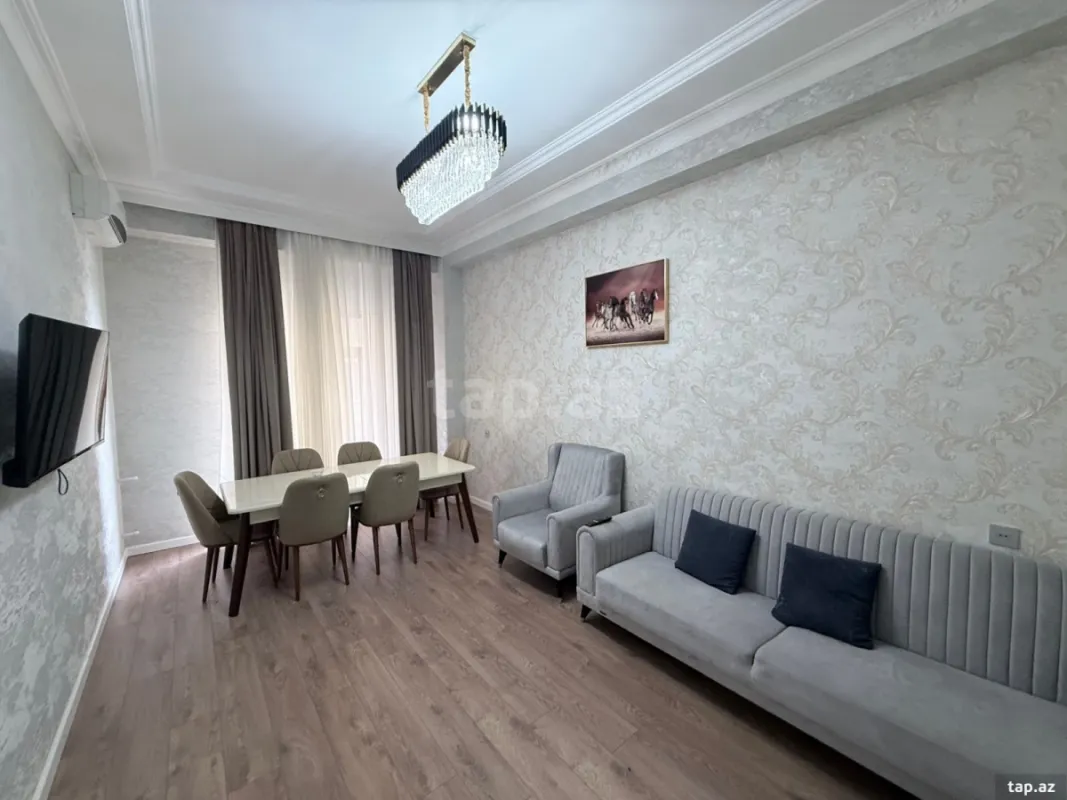 Kirayə verilir 2 otaqlı yeni tikili 70 m²
