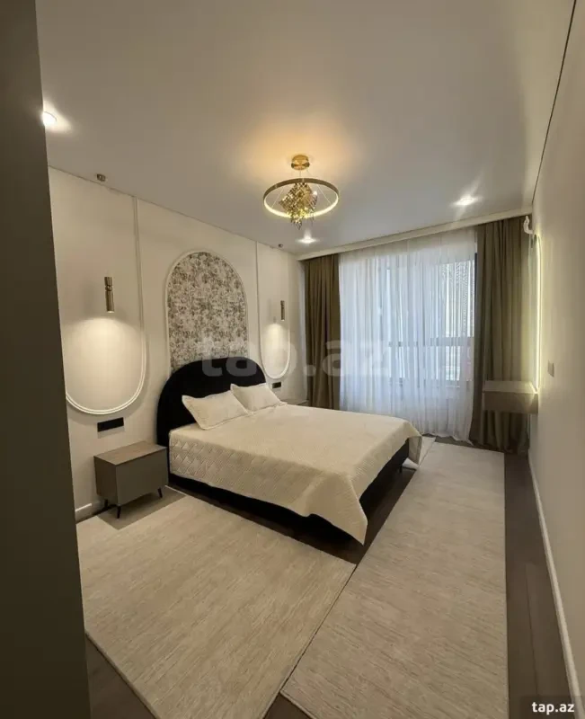 Kirayə verilir 2 otaqlı yeni tikili 75 m²