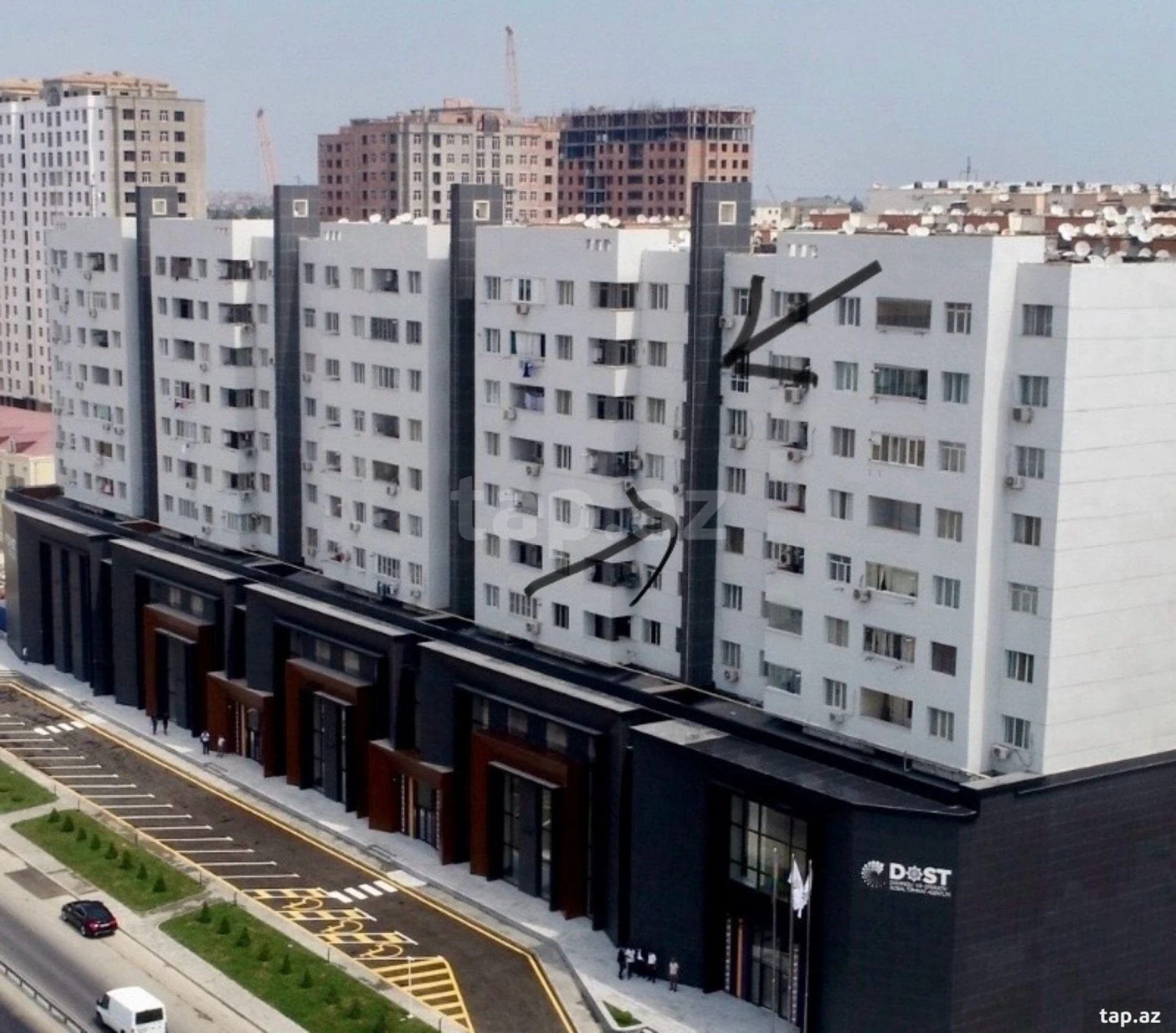 Kirayə verilir 2 otaqlı yeni tikili 50 m²